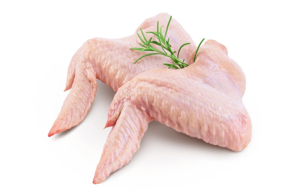 raw chicken wings