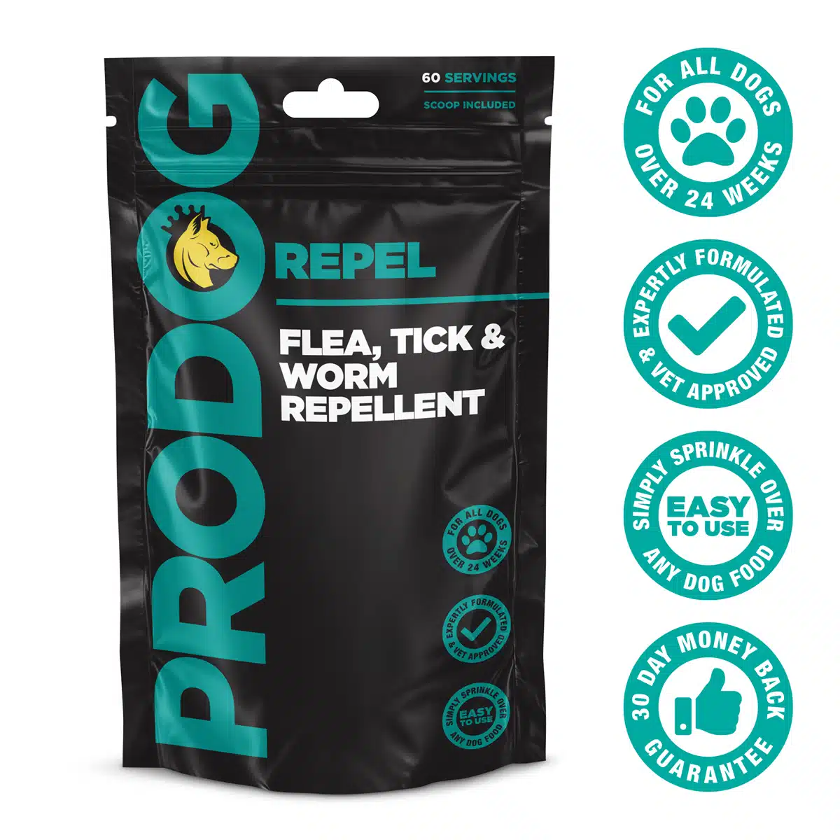 repel flea, tick and worm