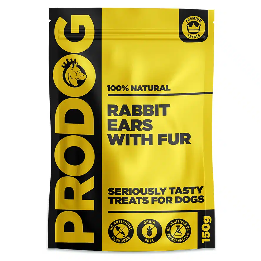 Rabbit Ears with Fur (150g)