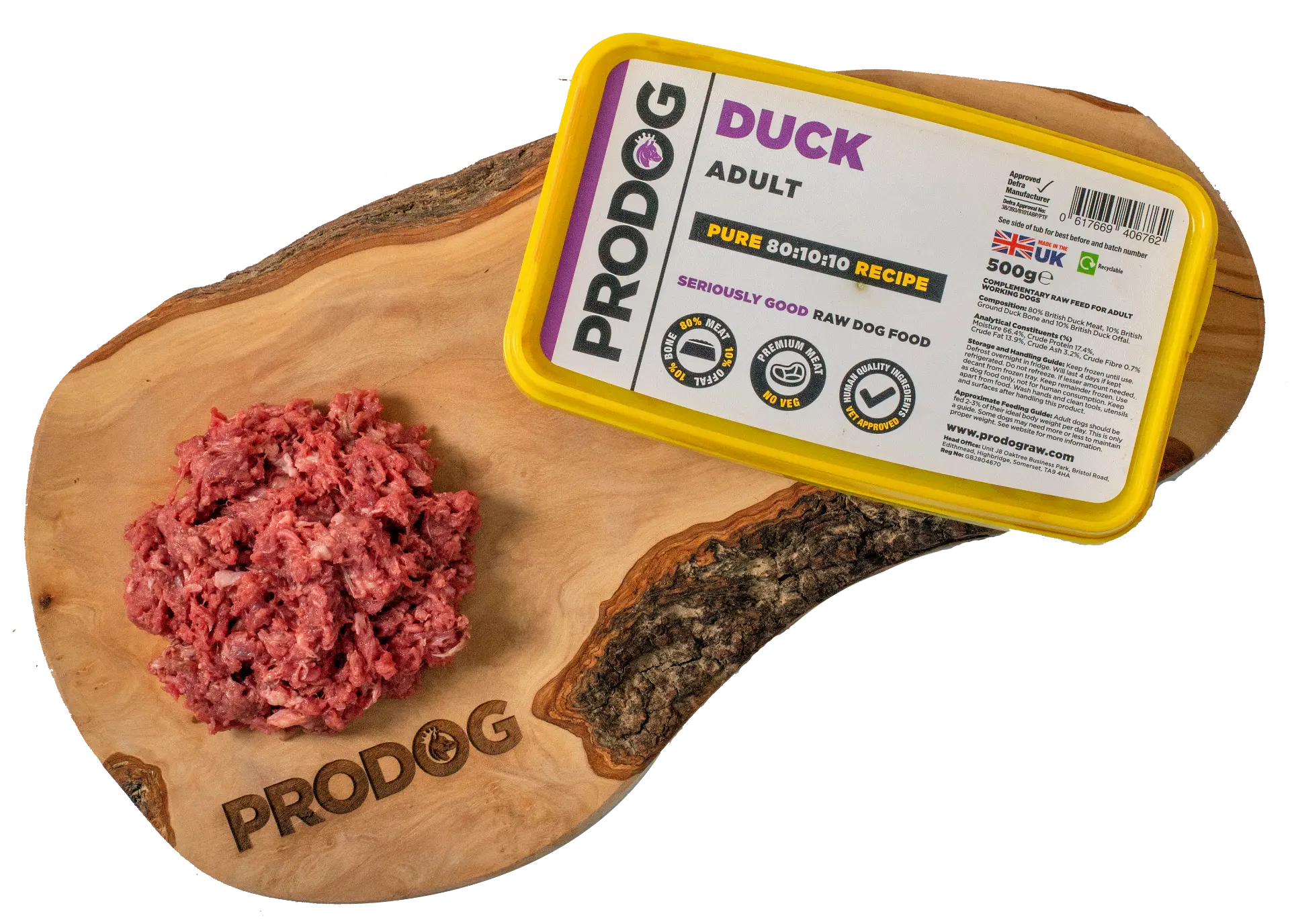 ProDog raw food box